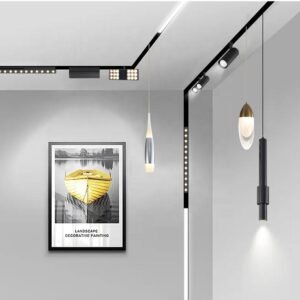 Magnetic LED Track Lighting System