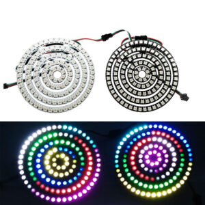 Professional RGB LED Ring Light – 10"/12" Dimmable