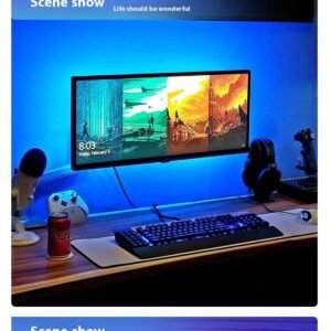 RGB TV Backlight LED Kit 6.56ft/2m USB Powered